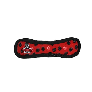 TUFFY® Ultimate Bone Red Paw Dog Toy