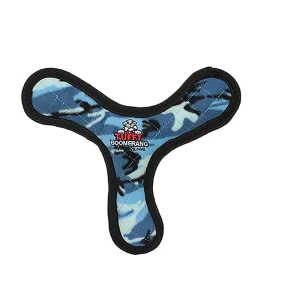 TUFFY® Ultimate Boomerang Blue Camo Dog Toy