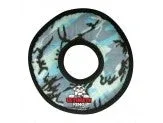 Tuffy Ultimate Ring Durable Dog Toy Camo Blue - Image 2