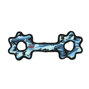 TUFFY® Ultimate Tug-O-Gear Blue Camo Dog Toy