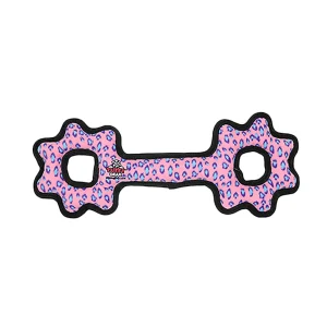 TUFFY® Ultimate Tug-O-War Pink Leopard Dog Toy