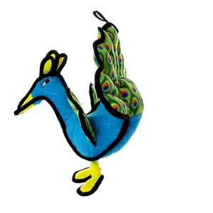 TUFFY® Zoo Animal Themed Dog Toy- Peacock