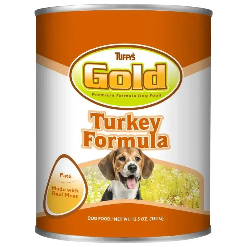Tuffy's Gold Turkey Canned Dog Food 12ea/12.5 oz