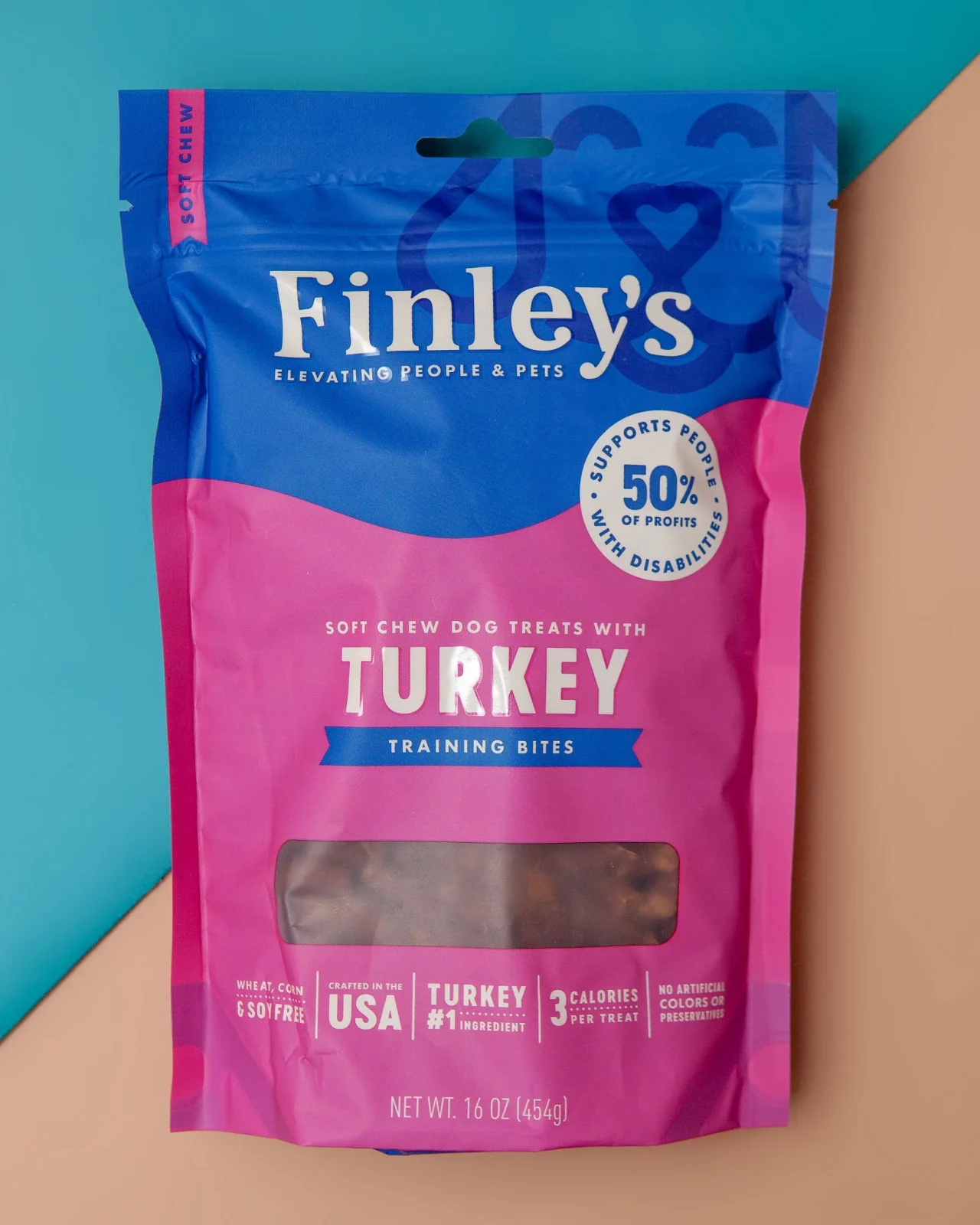 Turkey Recipe Soft Training Bites Dog Treats