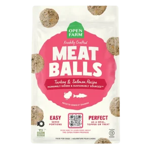 Turkey & Salmon Freshly Crafted Meatballs for Dogs