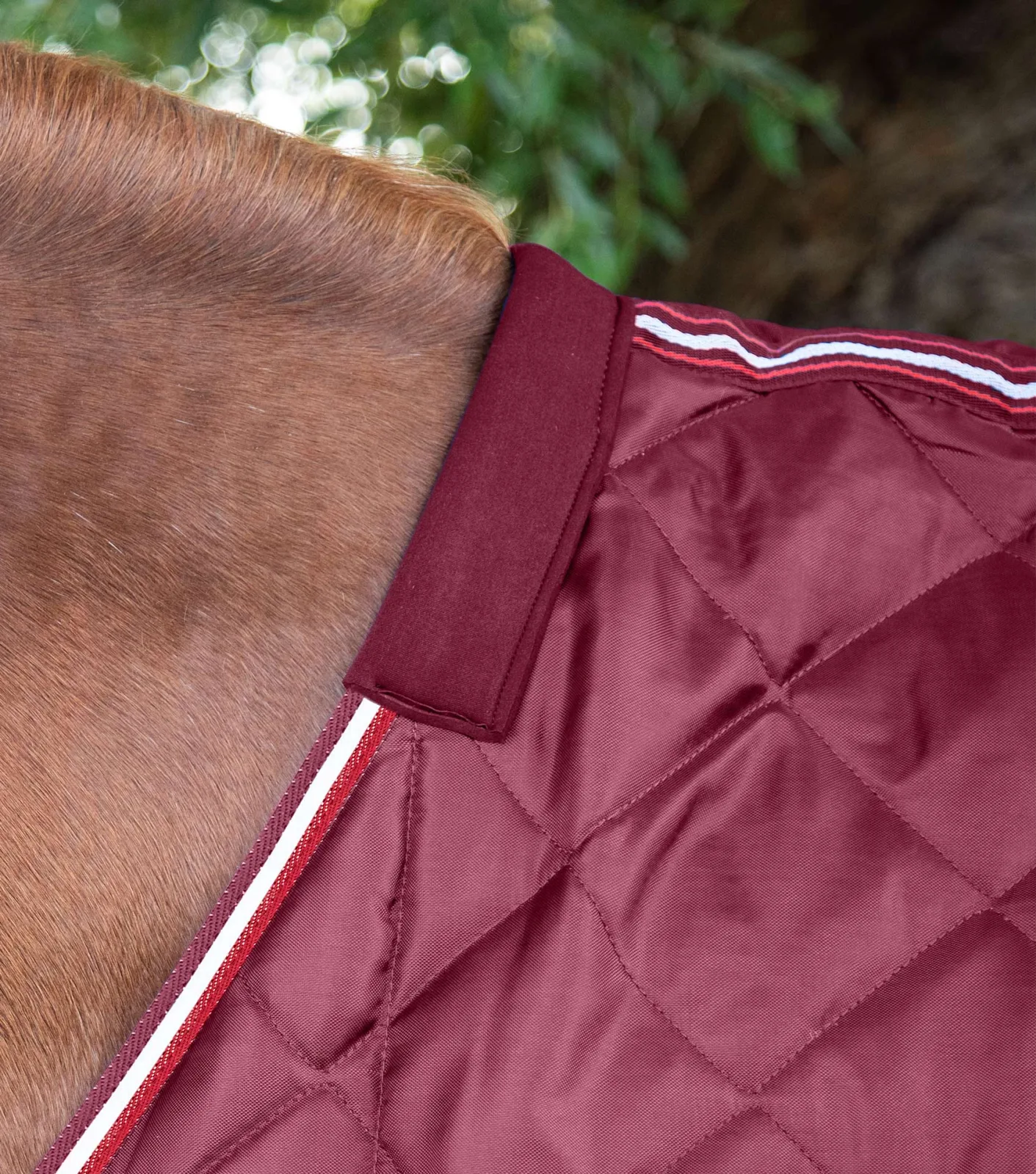 Tuscan Stable Rug 100g Burgundy - Image 2