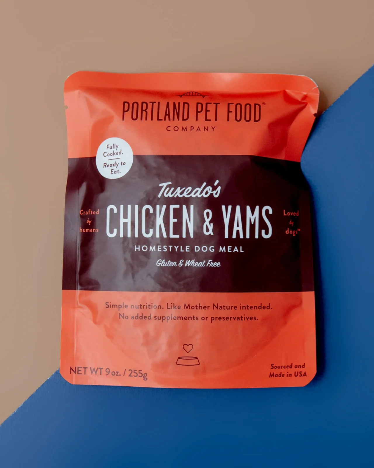 Tuxedo's Chicken & Yams Meal Pouch for Dogs (Made in the USA)