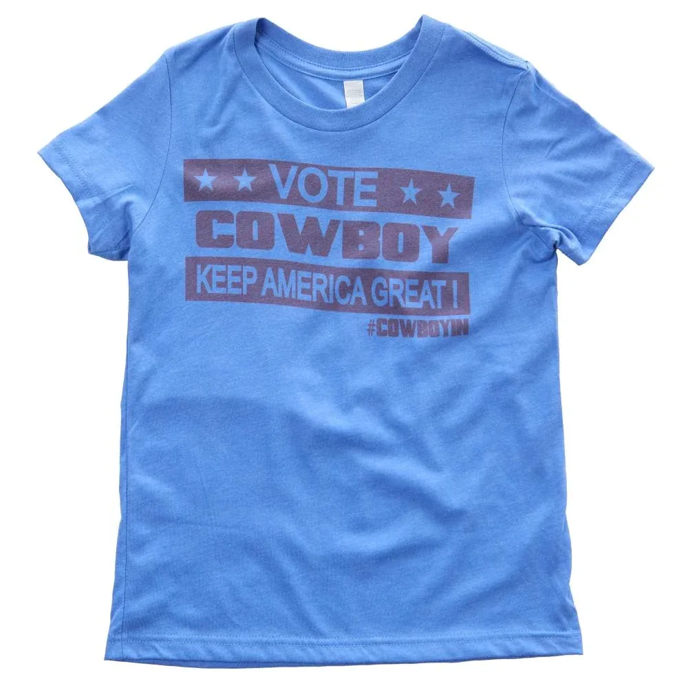 Twisted Filly Boys Vote Cowboy Tee