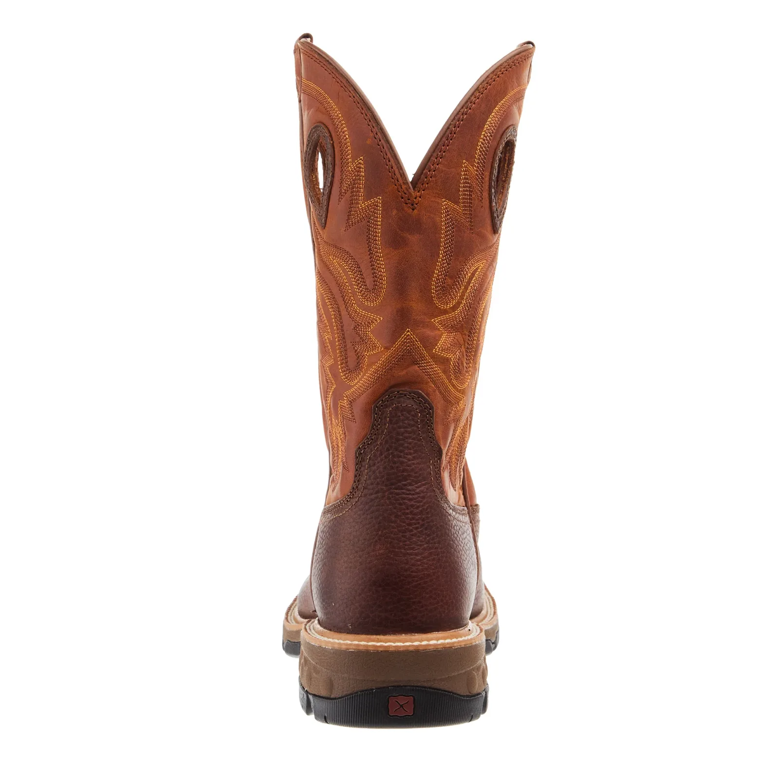 Twisted X Mens Ginger/Rust Soft Toe Western Work Boot - Image 2