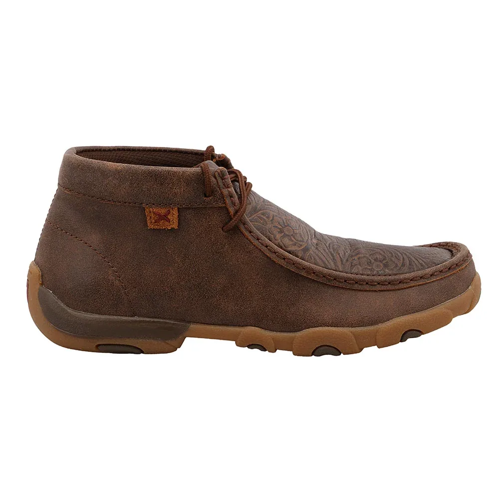 Twisted X Women's Chukka Brown Bomber Driving Moc - Image 2