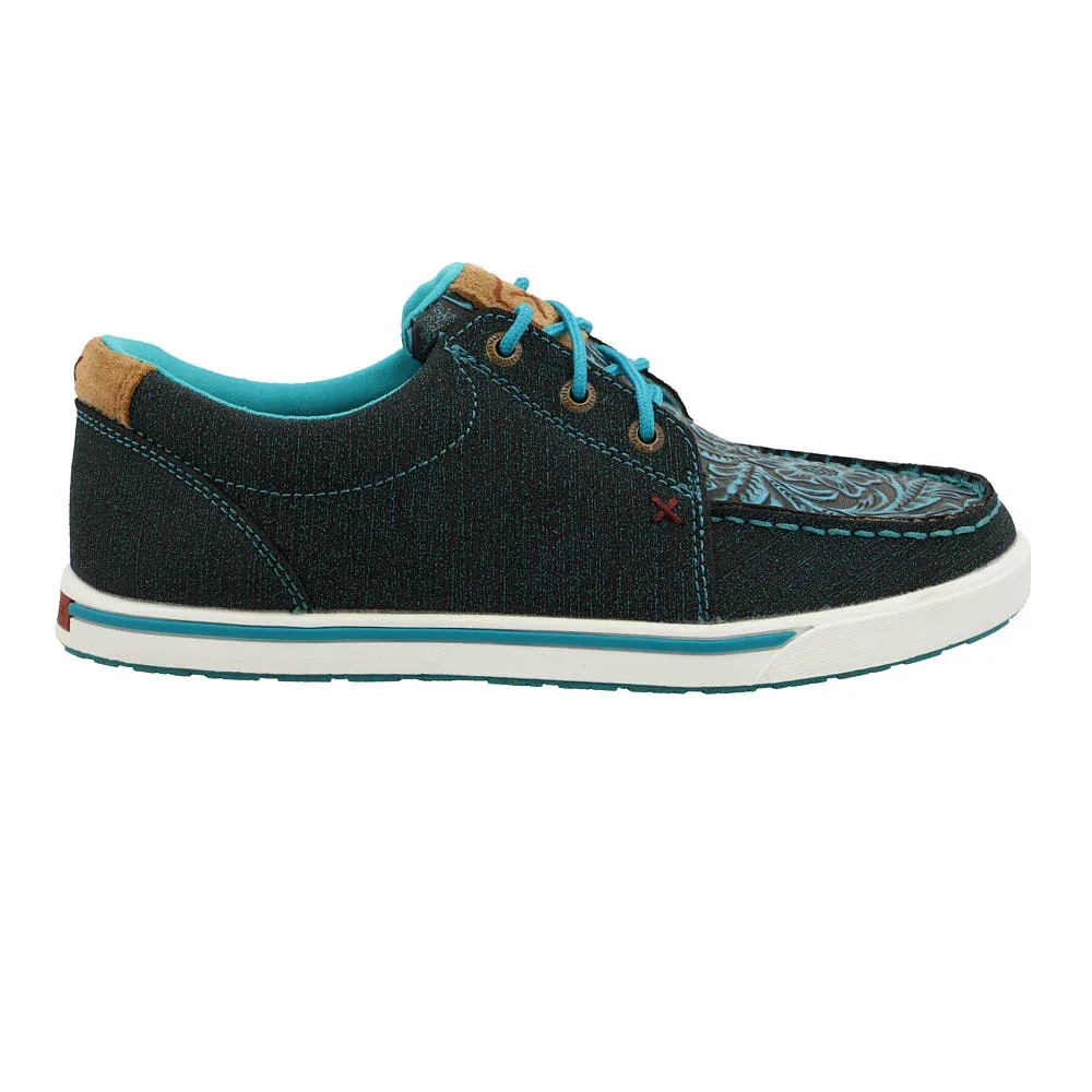 Twisted X Women's Dark Teal Kicks - Image 2