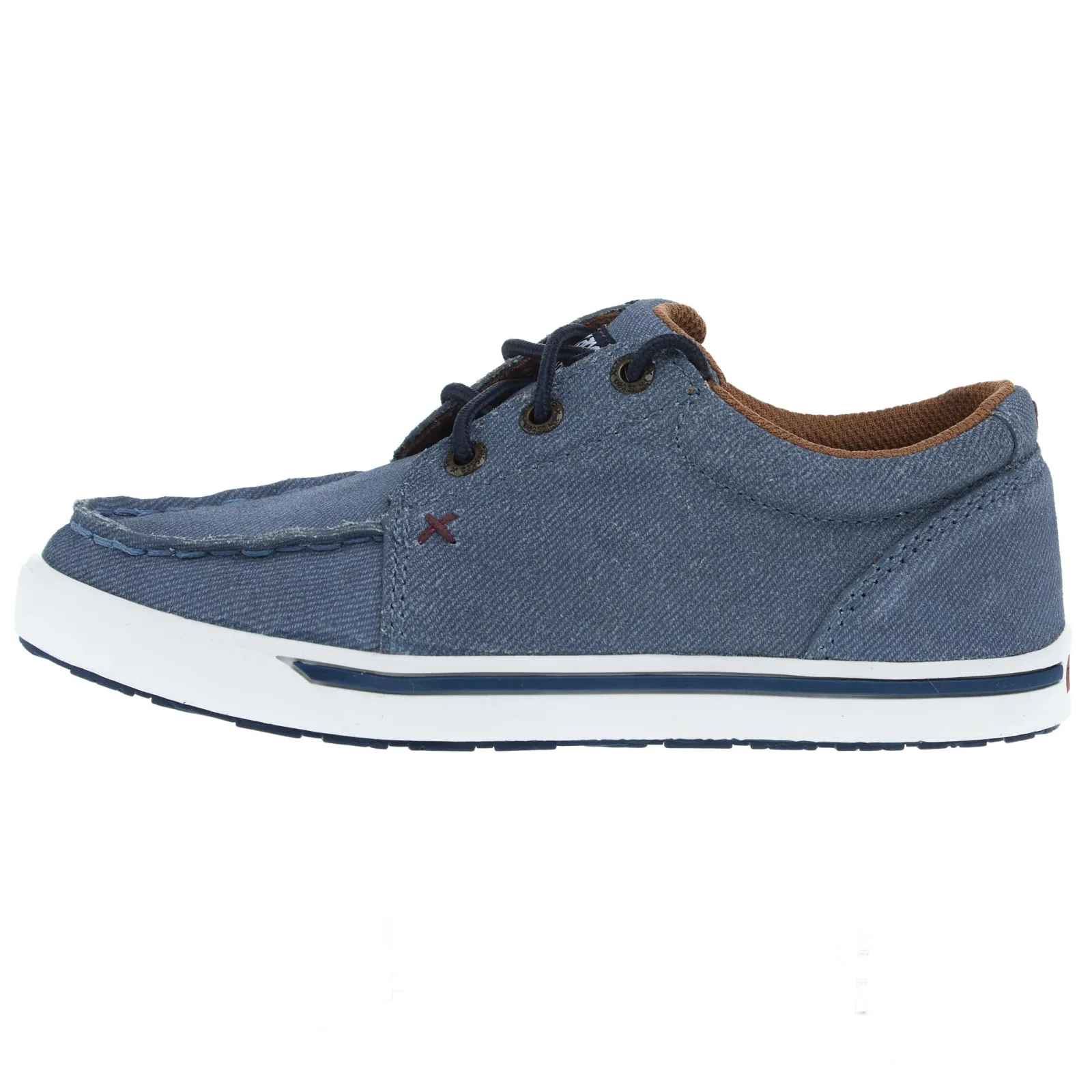Twisted X Wrangler by Youth Denim Blue Kicks Casual Shoes - Image 2