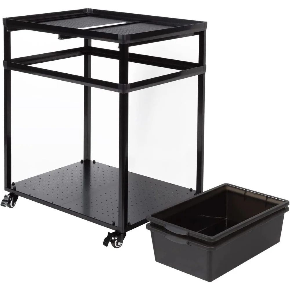 Two Tier Aluminium Terrarium Stand
