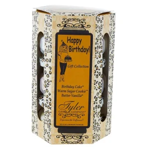 Tyler Candle Co Happy Birthday Gift Collection