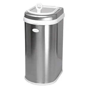 Ubbi Stainless Steel Pet Waste Pail, Uses Any Trash Bag, Scoop Included