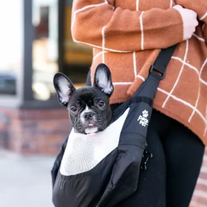 Ultralight Packable Pet Carrier in Black