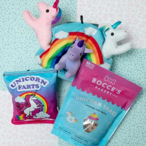 Unicorns are Magic! Dog Toy & Treat Bundle