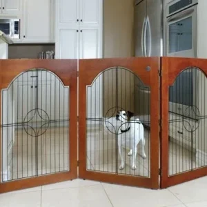 Universal Free Standing Wire Pet Gate