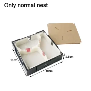 Unlimited Expansion Ant Farm Acrylic Ant Nest with Feeding Area Gypsum Pet Anthill Workshop Ant House