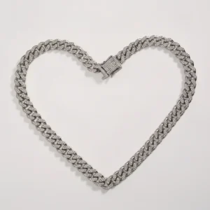 US LOCAL STOCK Hiphoppet Beautiful Hot Sale Luxury Alloy Dog Chain Sparkling Diamond Secure Metal Chain Choker