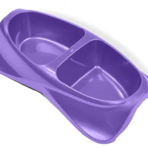 Van Ness Light Weight Double Dog Bowl Large