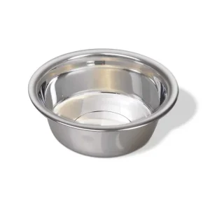 Van Ness Lightweight Stainless Steel Dish, Silver, Medium