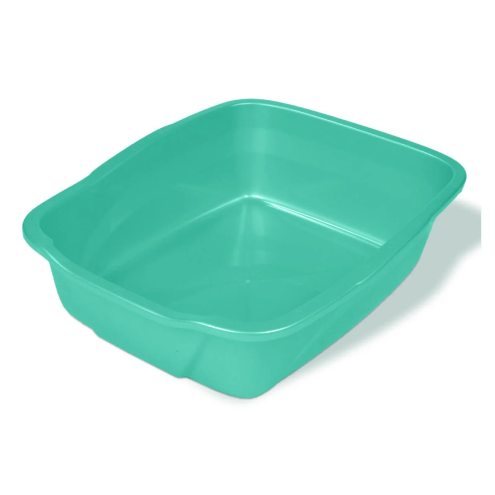 Van Ness Plastics Cat Litter Pan Blue, Medium (Case of 12)