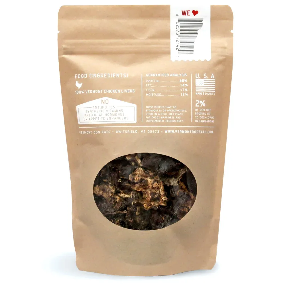 Vermont Dog Eats | Chicken Liver Jerky Treats - Image 2