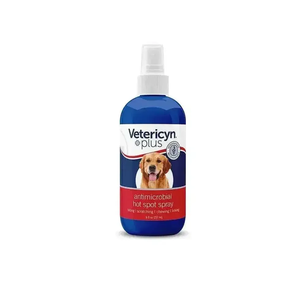 Vetericyn Plus All-Animal Hot Spot Relief Spray – 8oz