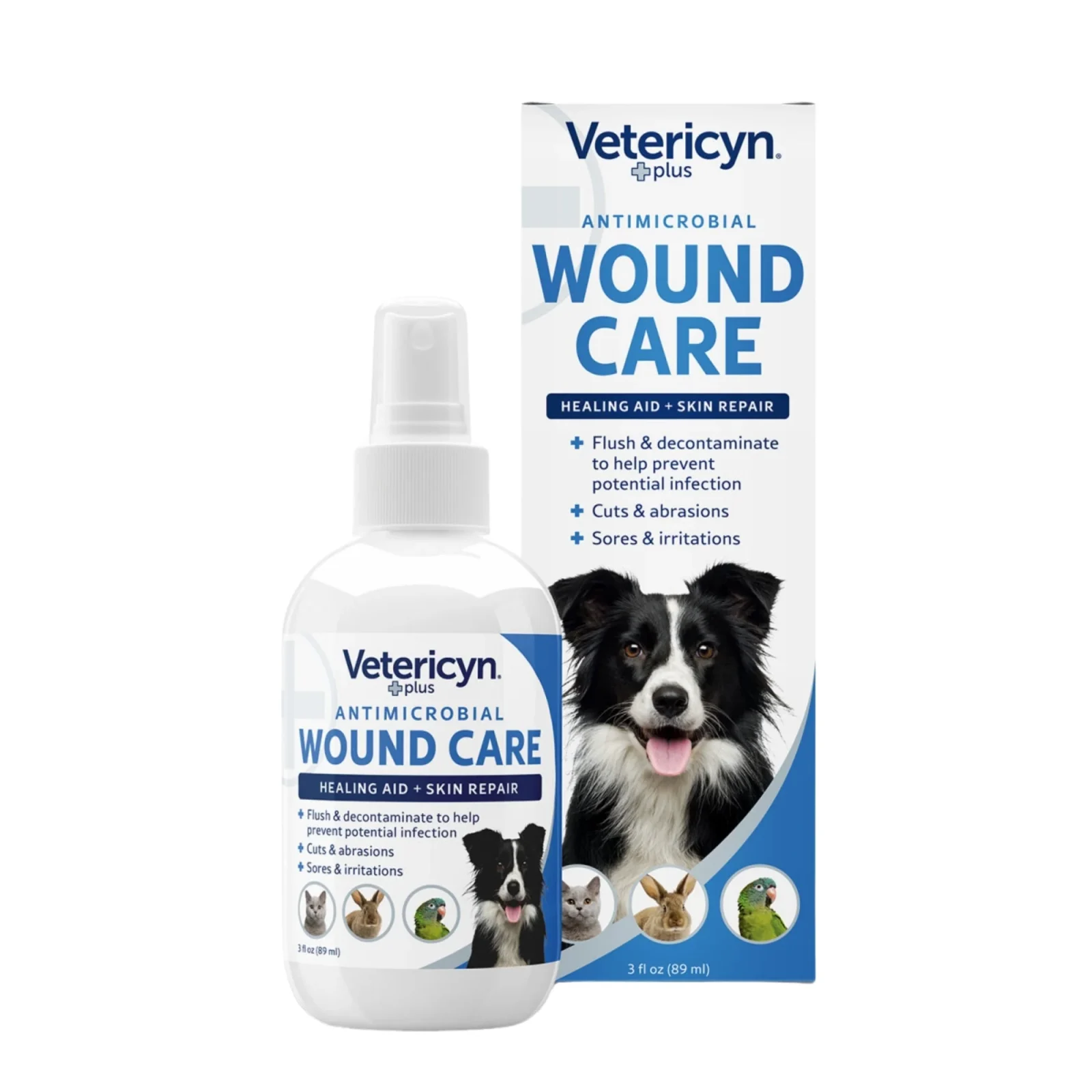 Vetericyn plus Antimicrobial Wound Care 3 fl. oz