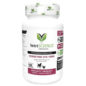 VetriScience Coenzyme Q10 10mg Capsules