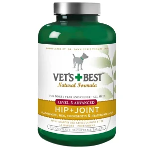 Vet's Best Advanced Hip & Joint Dog Supplement Tablets 90ct
