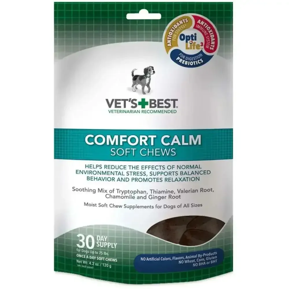 Vet's Best Comfort Calm Soft Chews 4.2 oz, 30 ct