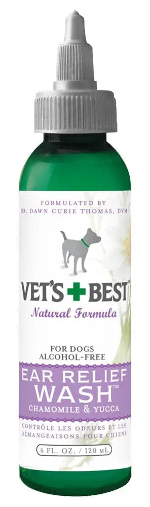 Vet's Best Ear Relief Wash 4 fl oz
