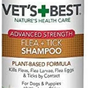 Vet's Best Flea & Tick Advanced Strength Shampoo for Dogs 1ea/12 fl oz