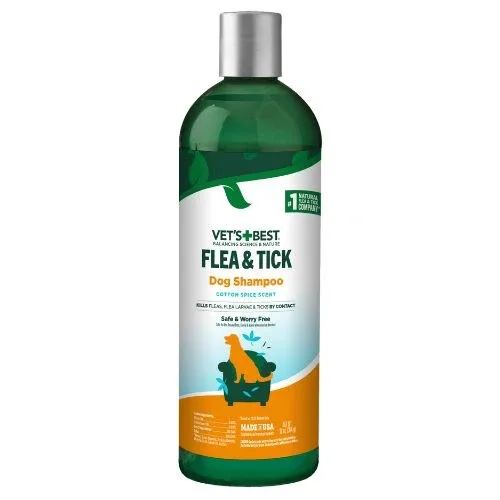 Vet's Best Flea & Tick Dog Shampoo 12 oz