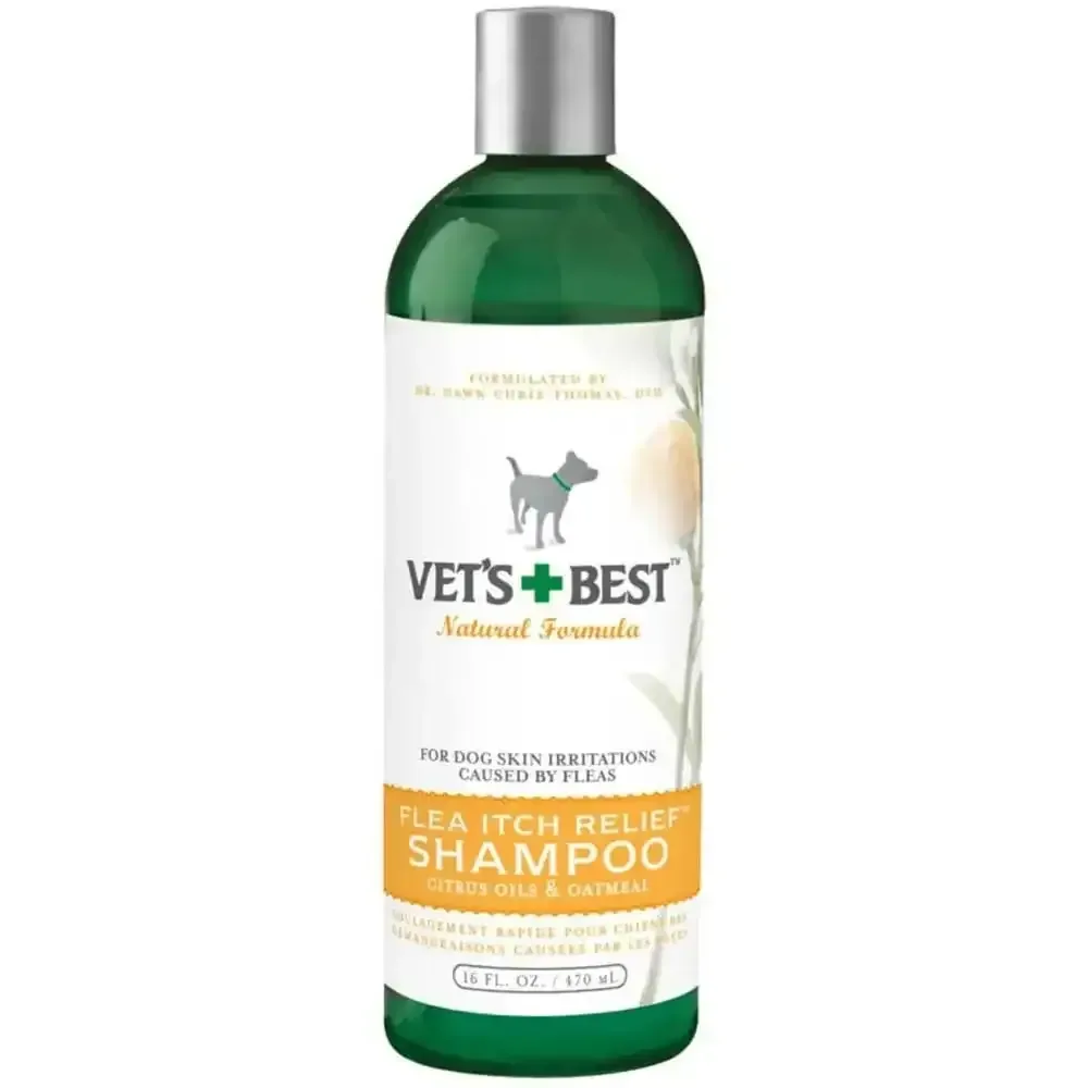 Vet's Best Itch Relief Flea Shampoo for Dogs 16 fl oz