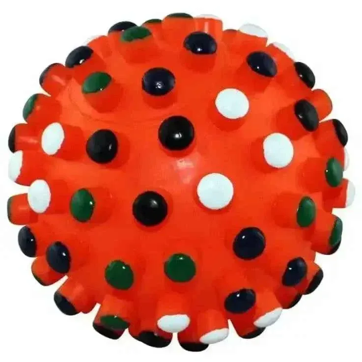 Vinyl Hedgehog Dog Toy Ball Chew Toys