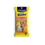 Vitakraft Crunch Sticks Apricot & Peach Flavor Cockatiel Treat 1ea/3.5 oz, 2 ct - Image 2