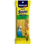 Vitakraft Crunch Sticks Variety Orange, Egg & Banana Flavor Parakeet Treat 1ea/2.4 oz, 3 ct - Image 2