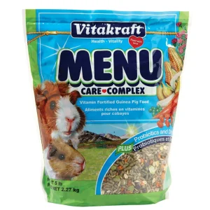 Vitakraft Menu Guinea Pig Dry Food, 5 Lb