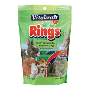 Vitakraft Nibble Rings Crunchy Treat for Small Animals 1ea/10.6oz.