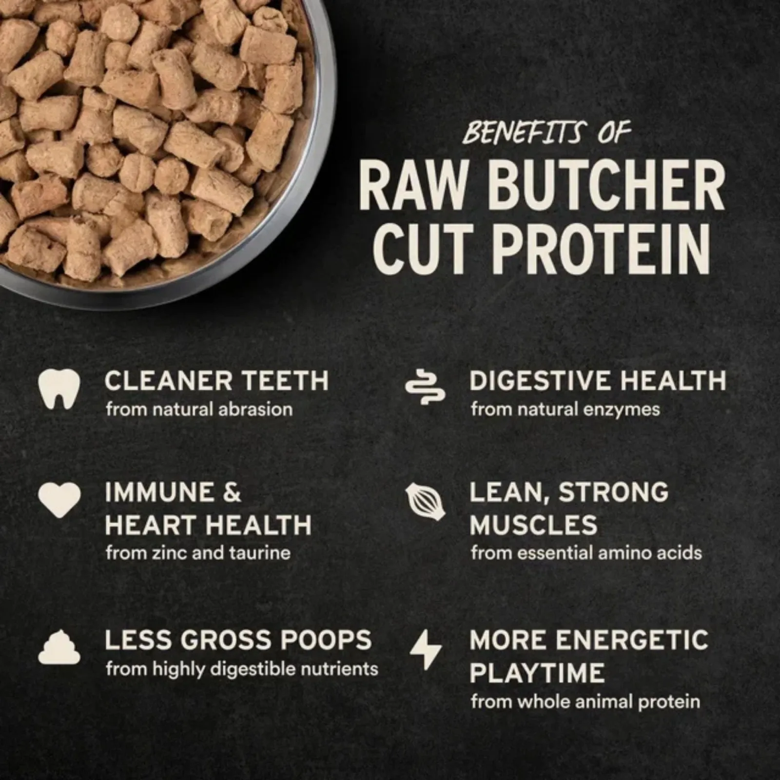 Vital Essentials Dog Freeze-Dried Raw Grain-Free Lamb & Whitefish Entree & Mixer Soft Nibs 14 oz - Image 2