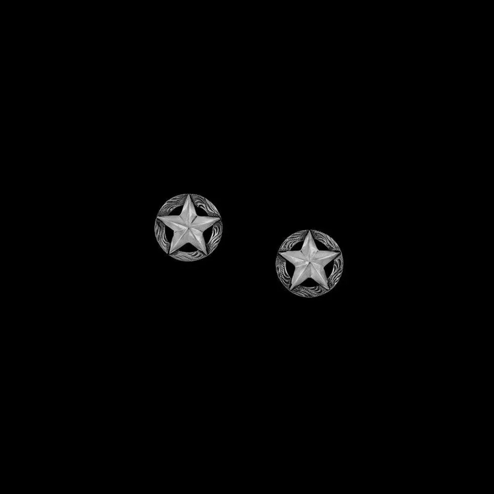 Vogt Silversmiths The Sterling Star Cufflinks