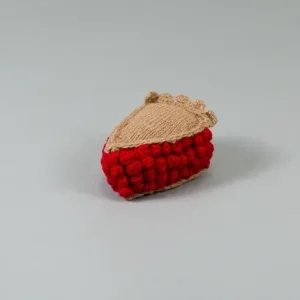 WARE of the DOG | Hand Knit Cherry Pie Toy