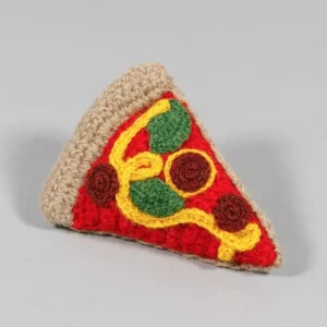 WARE of the DOG | Hand Knit Pizza