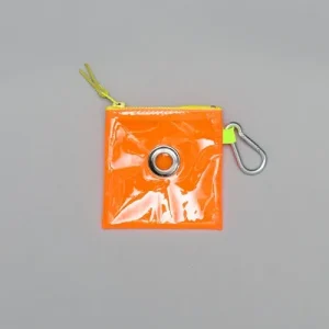 WARE of the DOG I Neon Orange Vinyl Pouch