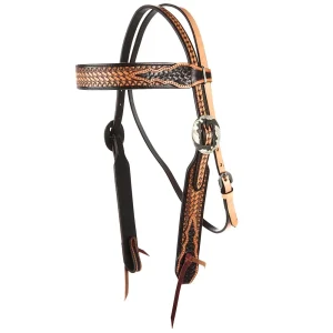 WD Tack Basket Stamp Ranger Browband Headstall