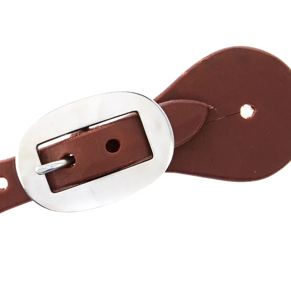 WD Tack Ladies Youth Oiled Dove Wing Spur Straps - Image 2