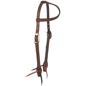 WD Tack Medium Oil Brick Tooling 5/8 inch Single Ear Headstall